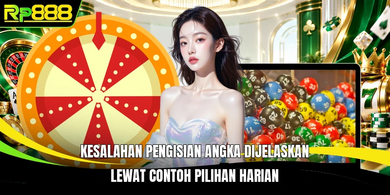 Kesalahan pengisian angka dijelaskan lewat contoh pilihan harian