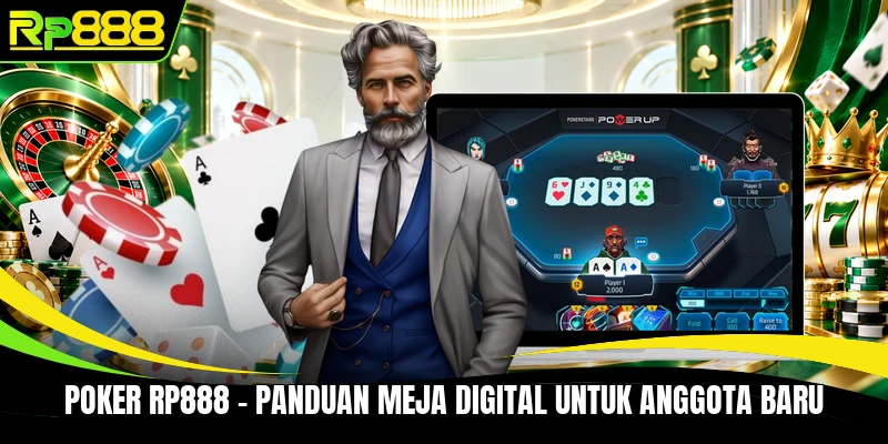 Poker RP888 - Panduan Meja Digital Untuk Anggota Baru