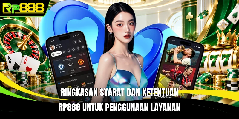 Ringkasan Syarat dan Ketentuan RP888 untuk penggunaan layanan